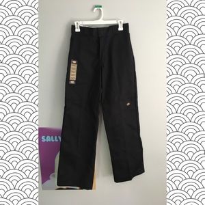 Dickies black straight leg loose fit work pants